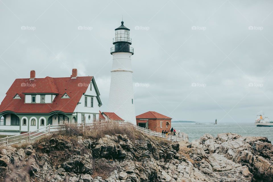 Light house in Maine