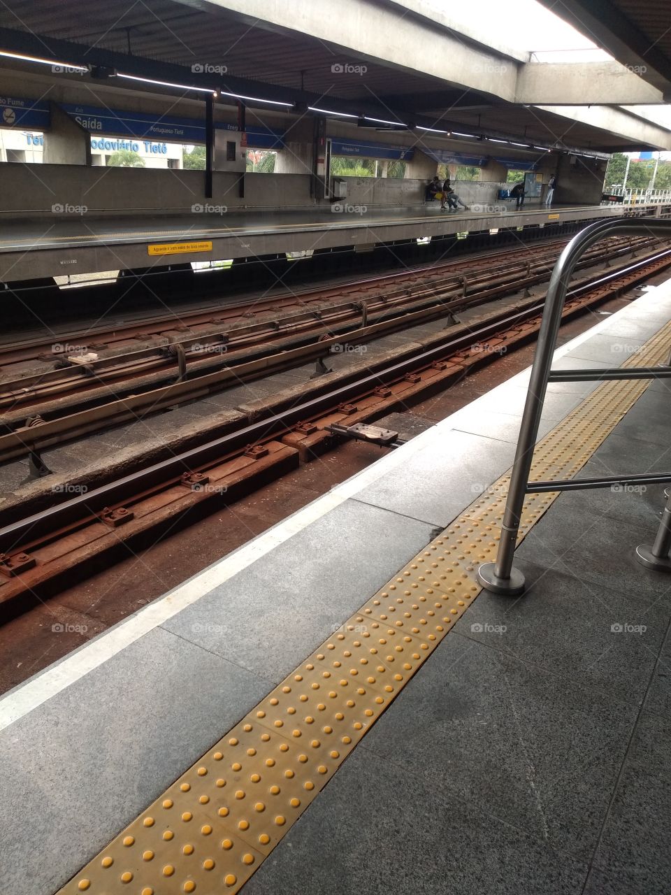 bem vindo foap: estação de trem