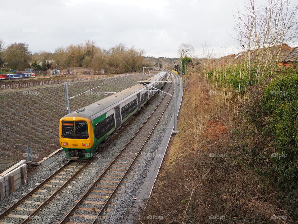 Railway. Railway line 