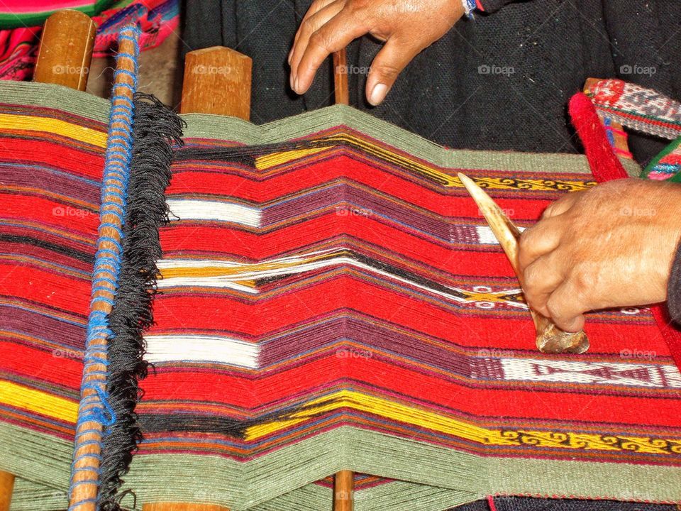 Tribal Weaver Peru