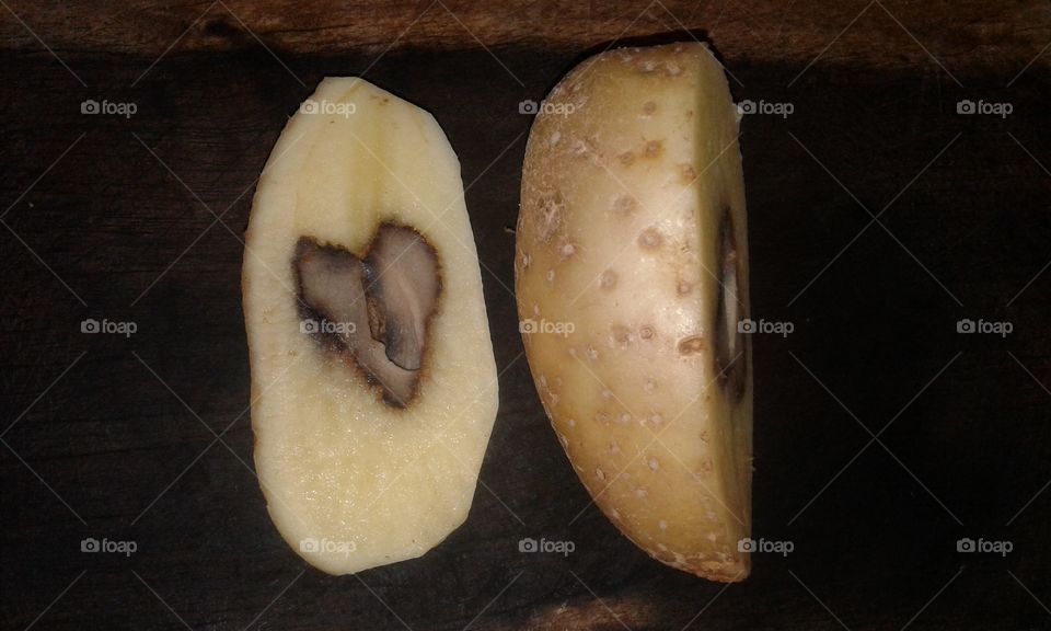 Potatoes have hearts too?