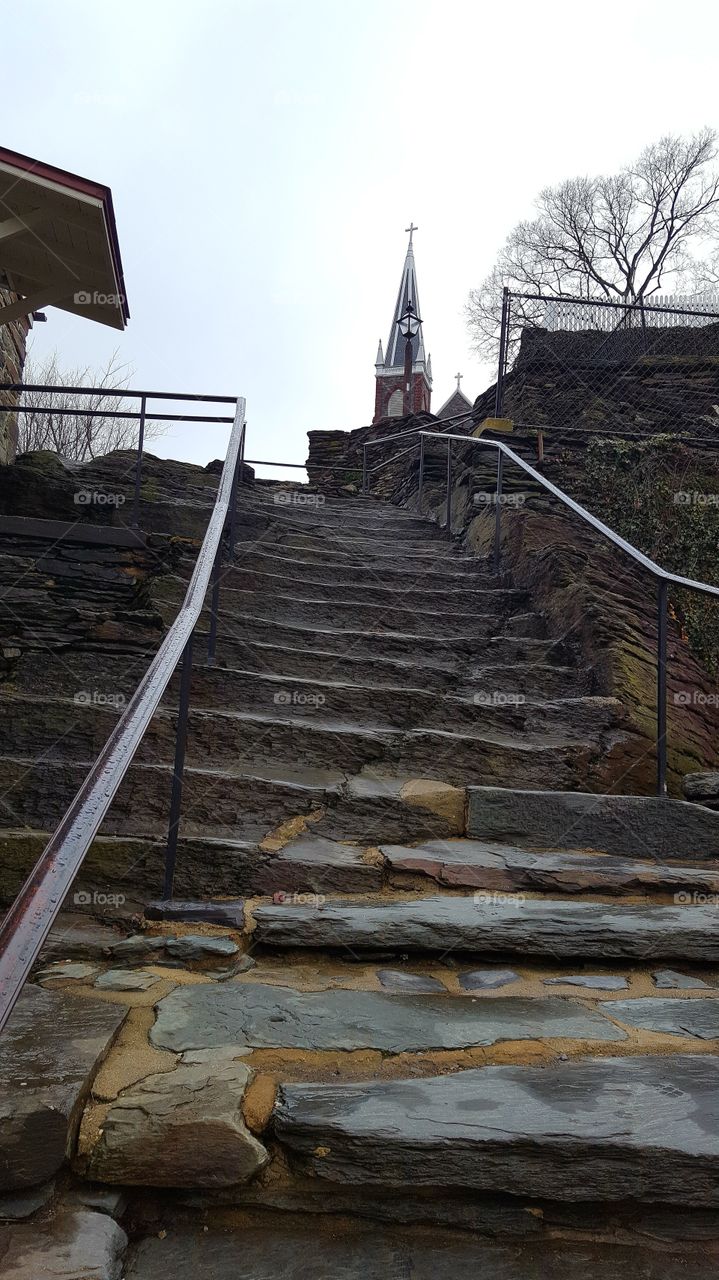 Harpers Ferry steps