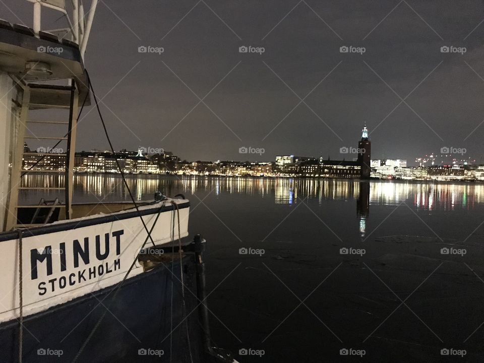 A minute of Stockholm’s night