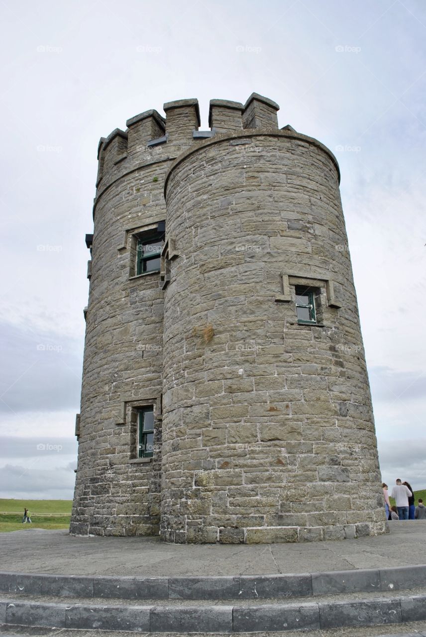 Closeup of O'Brien's Tower