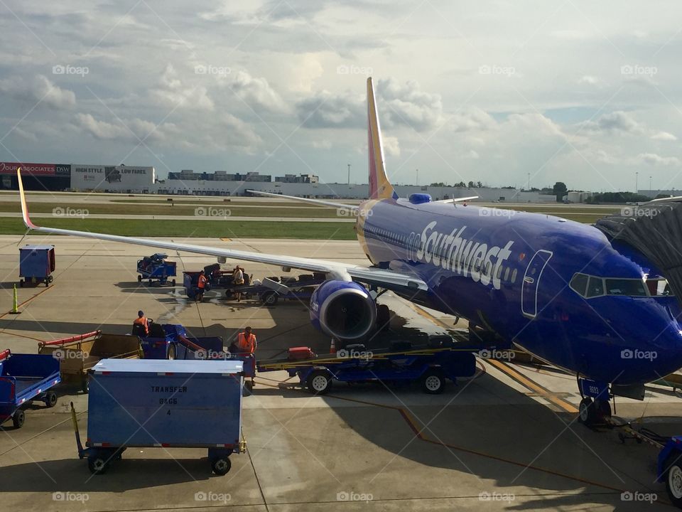 Southwest jet