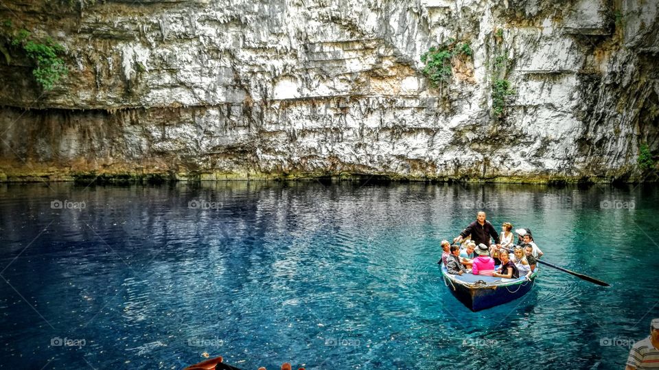 Melisani Cave in Greece