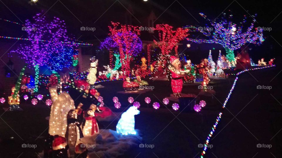 Outstandingly Christmas yard display