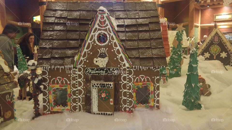 gingerbread home