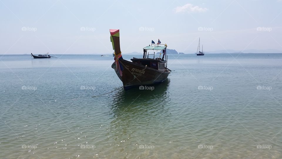 Longtail boat in Thailand