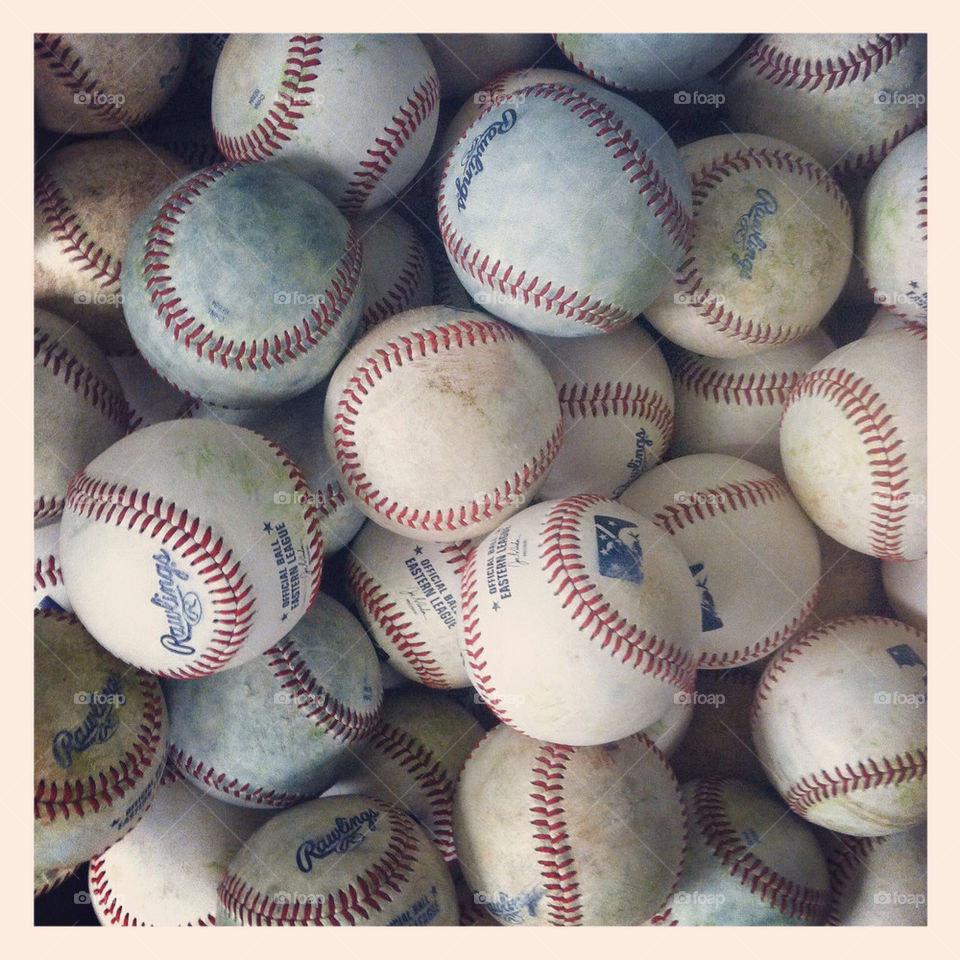 balls baseballs fisher cats manchester new hampshire by bobmanley