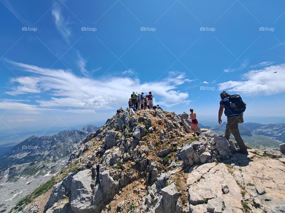 the higher you climb, the better view you can see