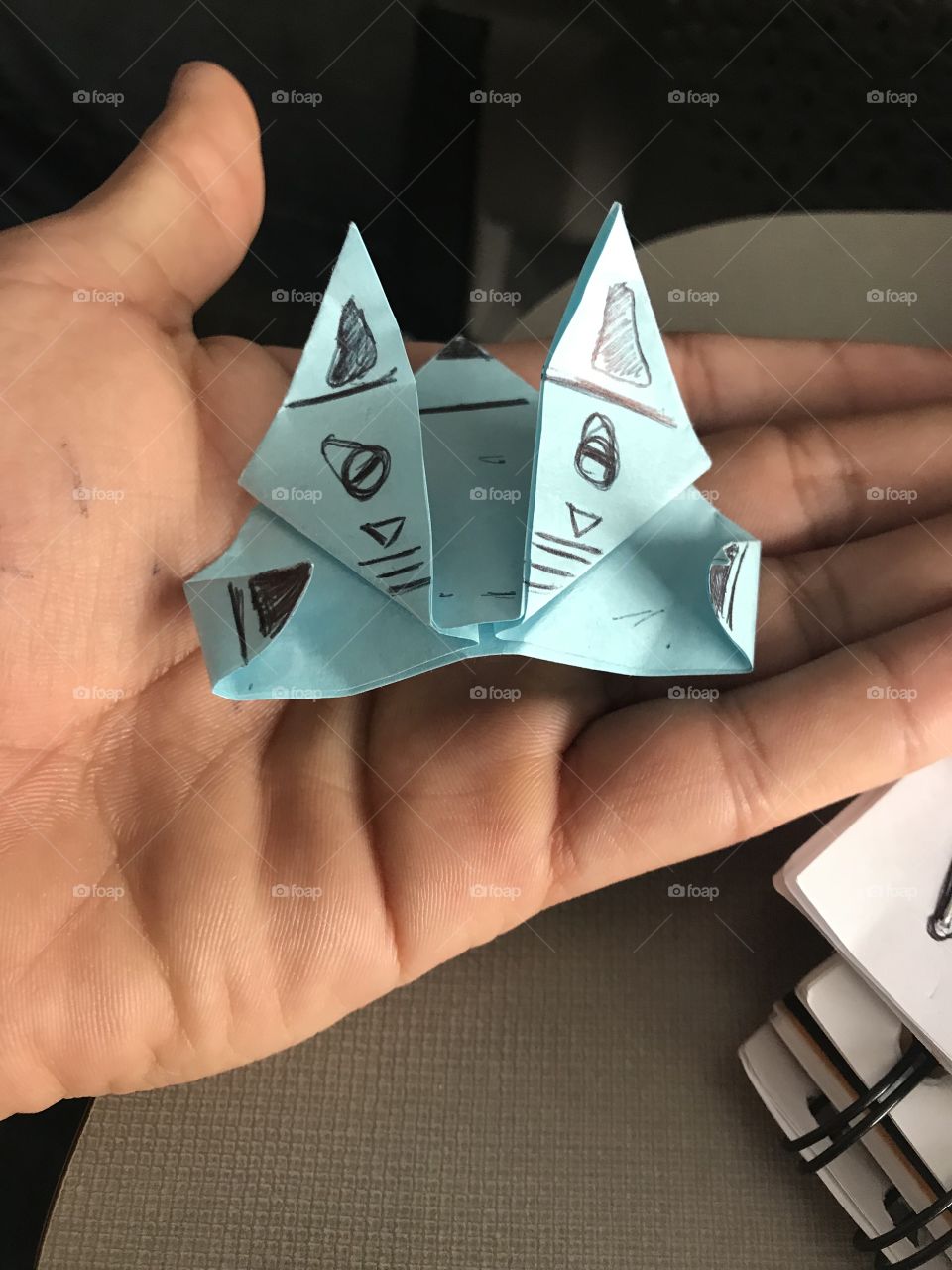  Origami wolf dog