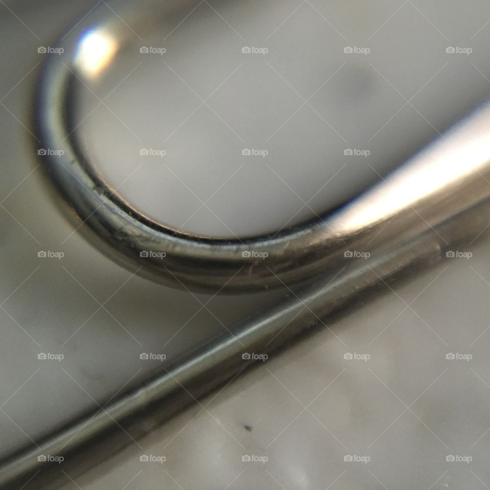 Macro paper clip