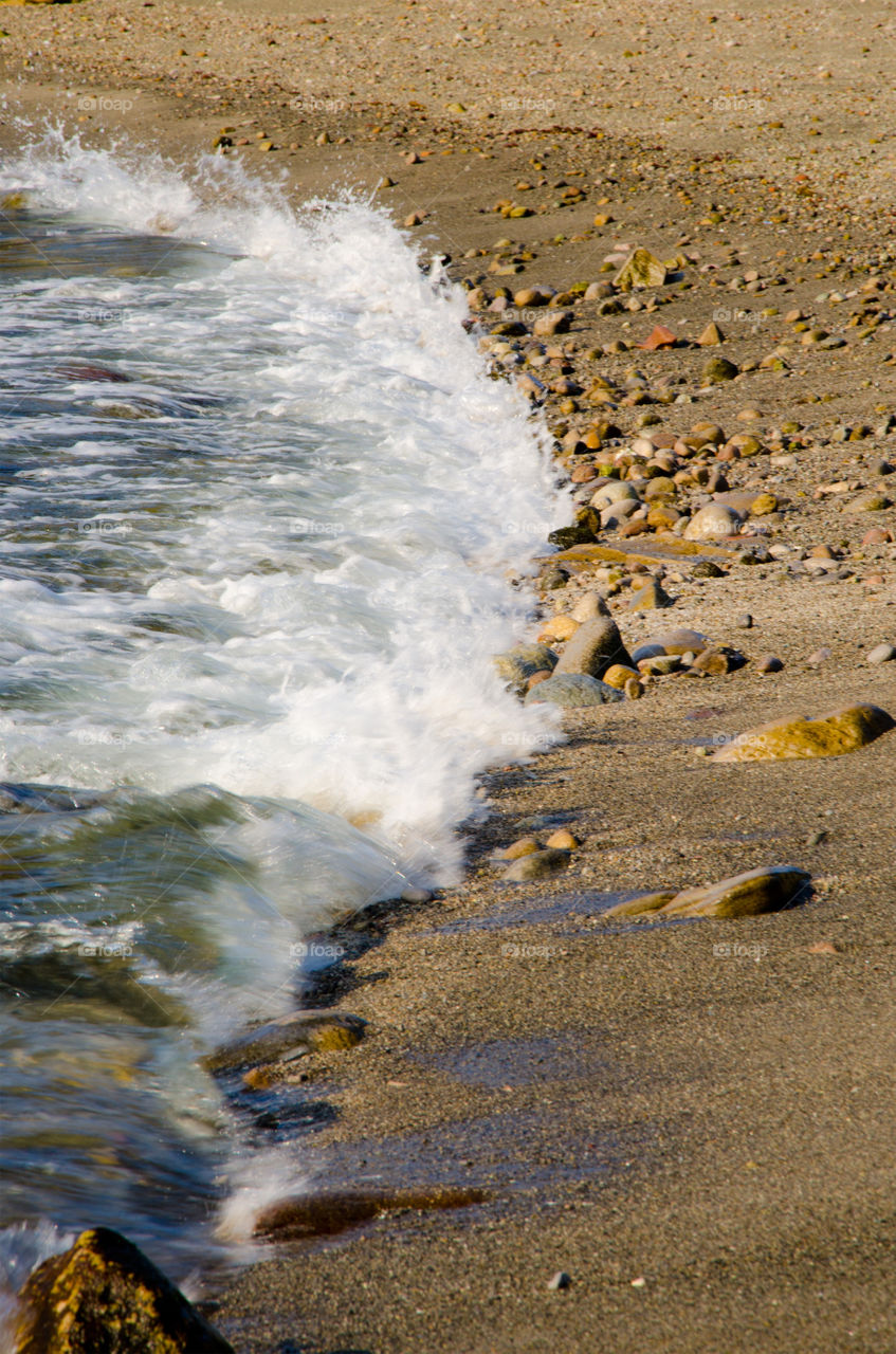 beach ocean the white by hugo