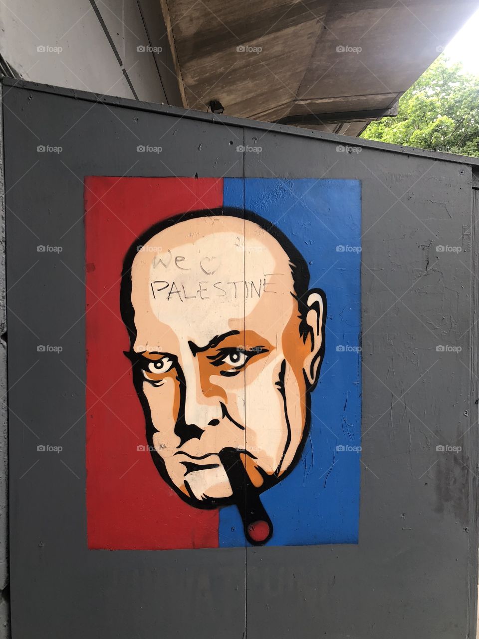 Churchill Street art 