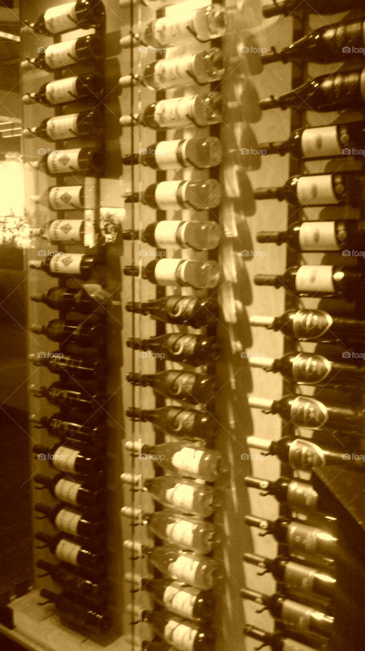 Wine Rack - Sepia