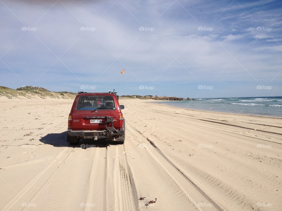 Beach driving