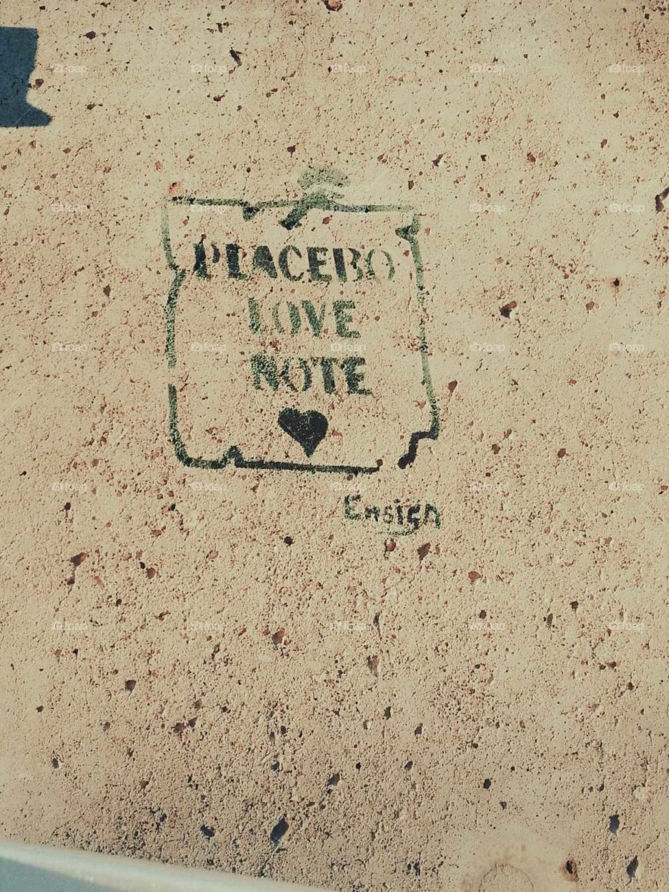 Placebo Love Note Graffiti