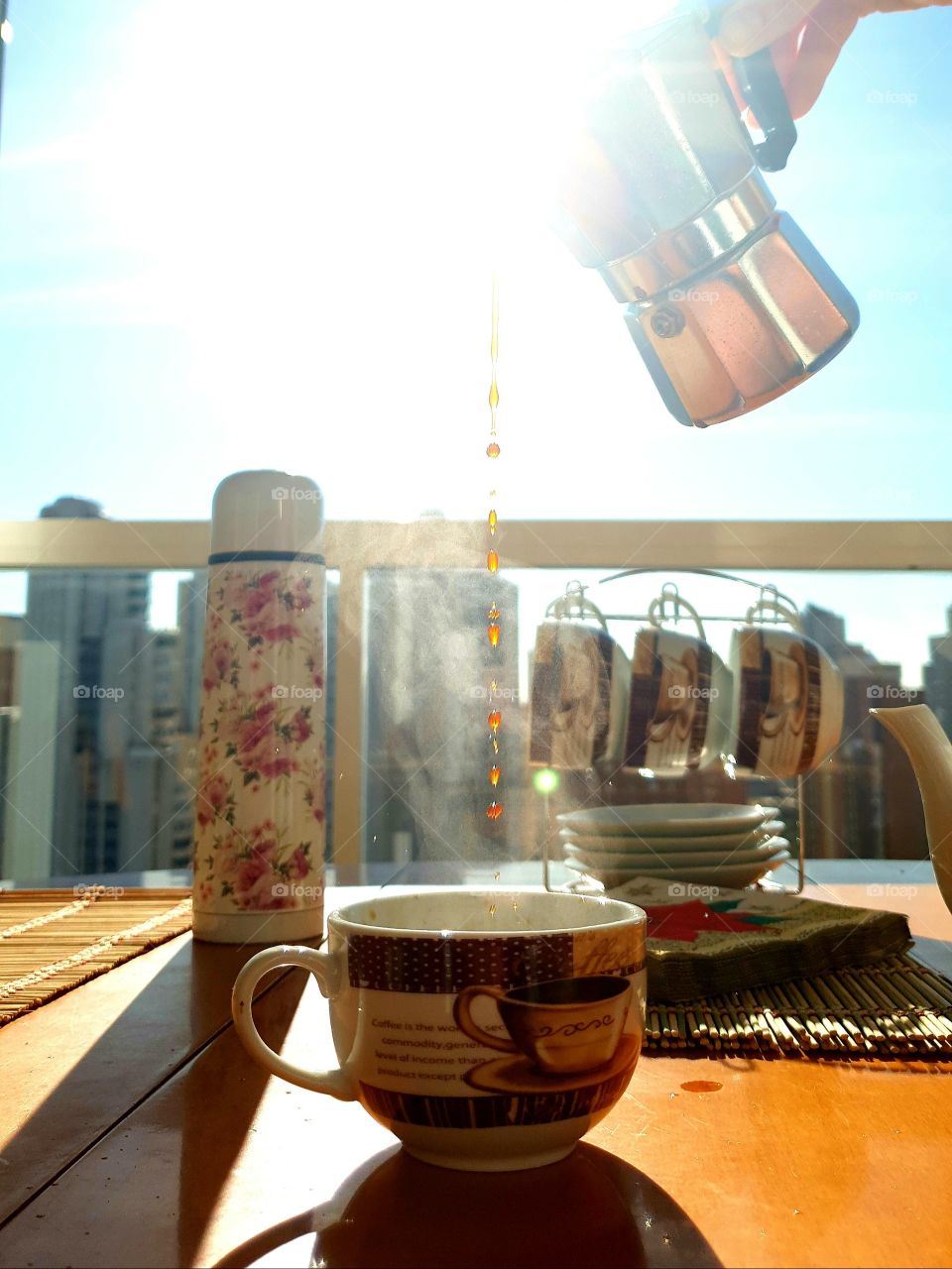 Coffee#sun#breakfast#terrace#photography