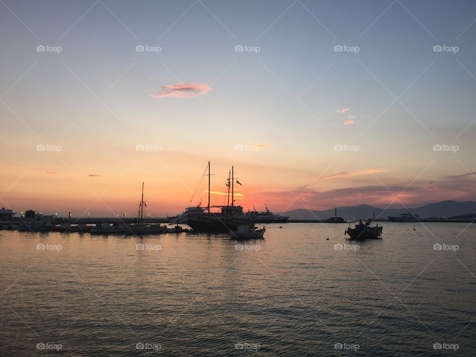 Mykonos sunset 