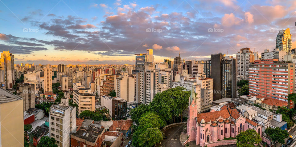 Bela Vista Neighborhood in São Paulo Brazil 