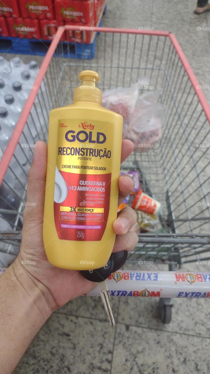 Creme de cabelo
