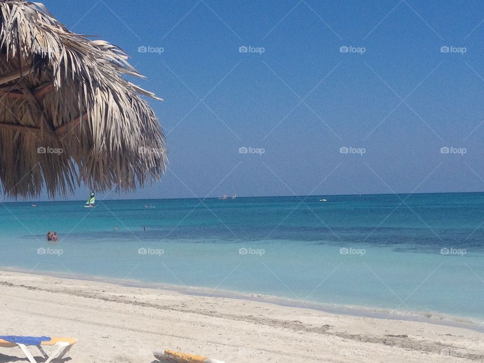 on the beautiful beaches of Varadero, Cuba