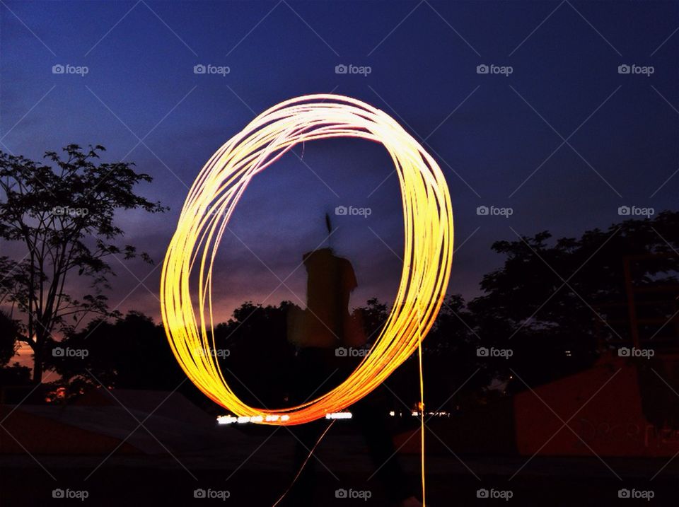 Circle of light