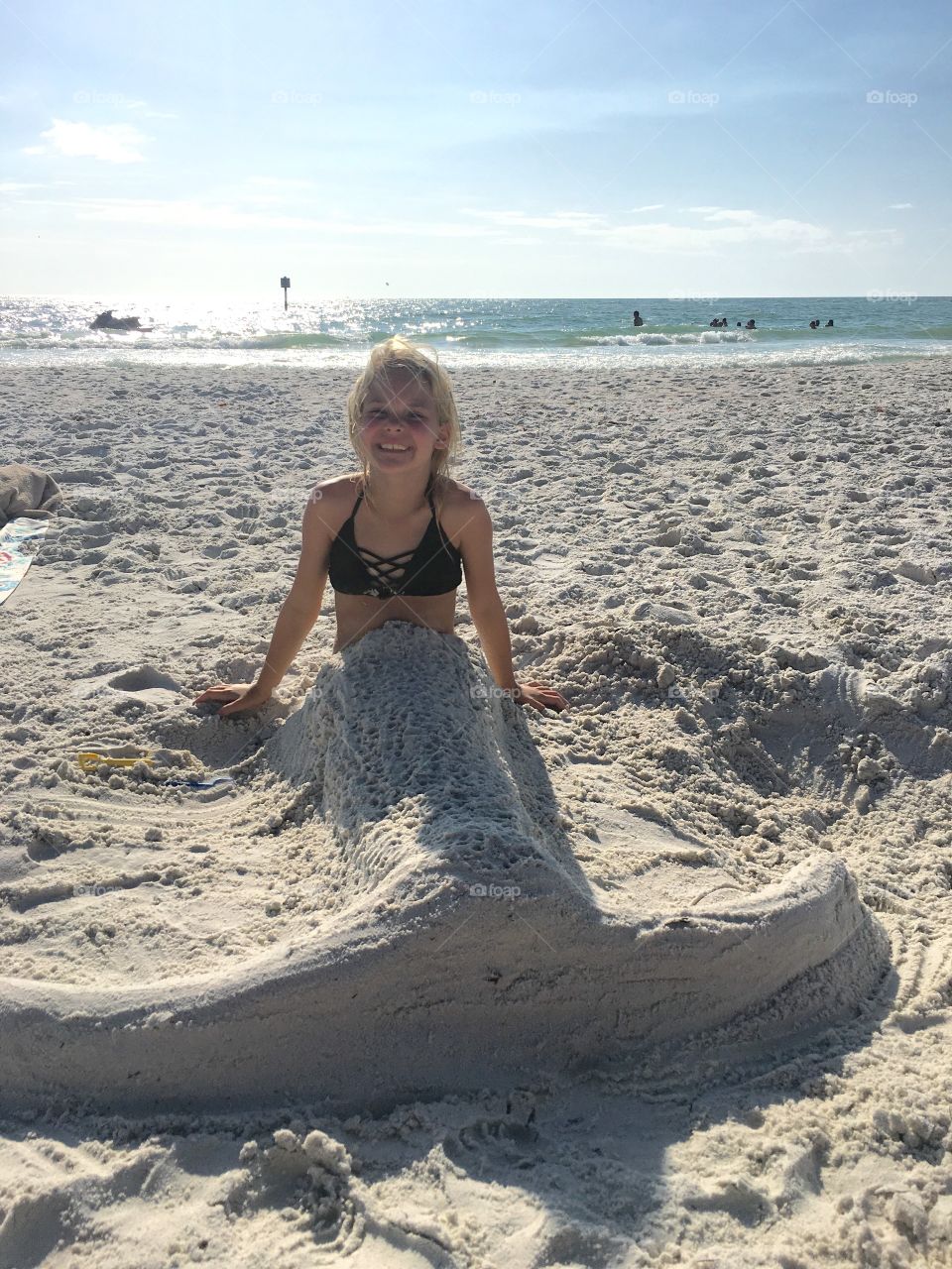 Sand mermaid 