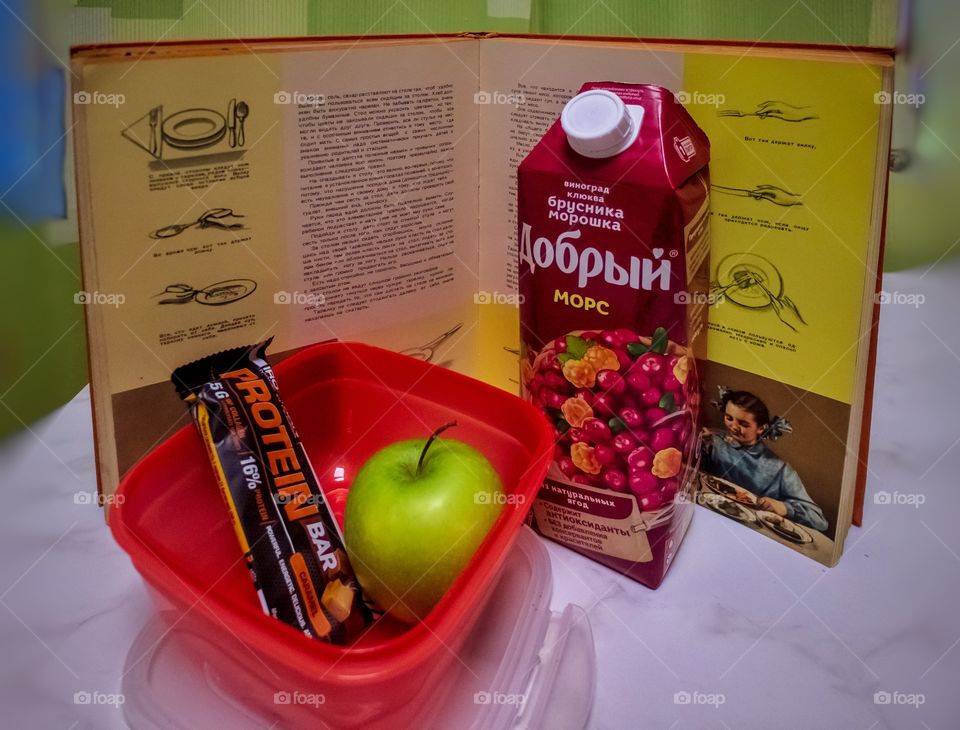 The schoolboy's menu