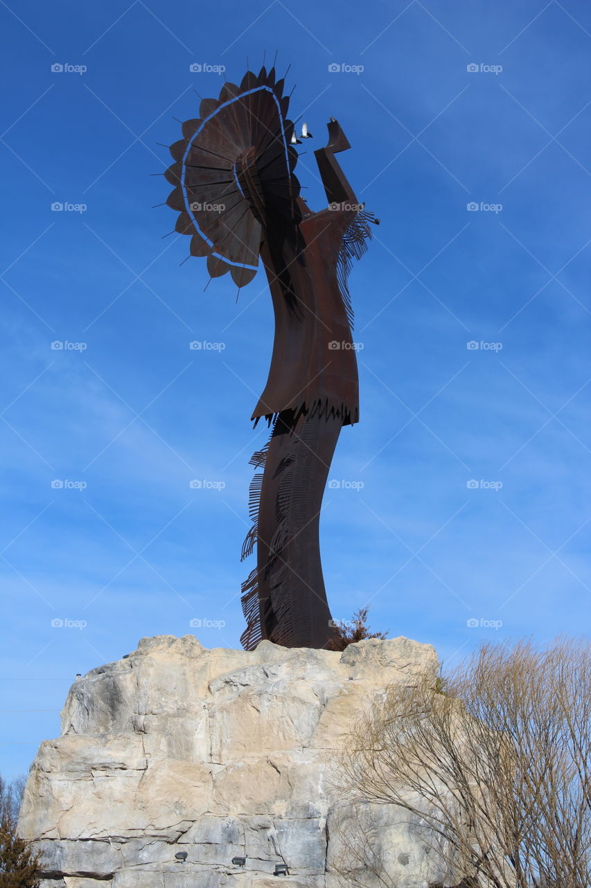 Keeper of the Plains, Wichita, Kansas 