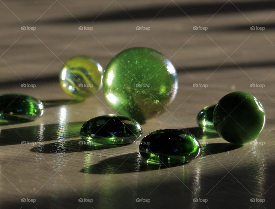 Beautiful, colored pebbles