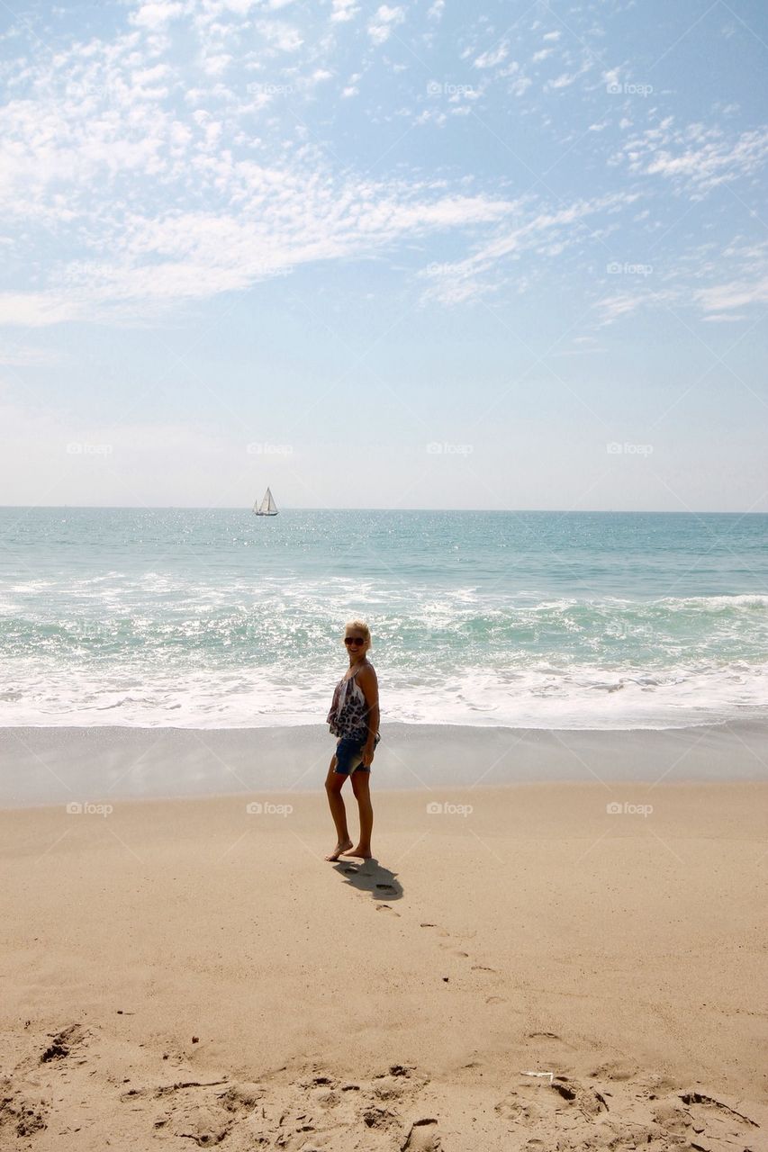 Walk on the beach