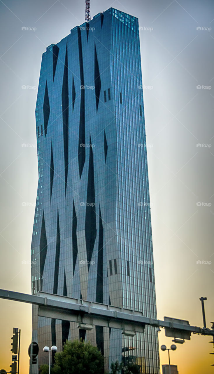 Skyscraper DC Tower. DC Tower Vienna