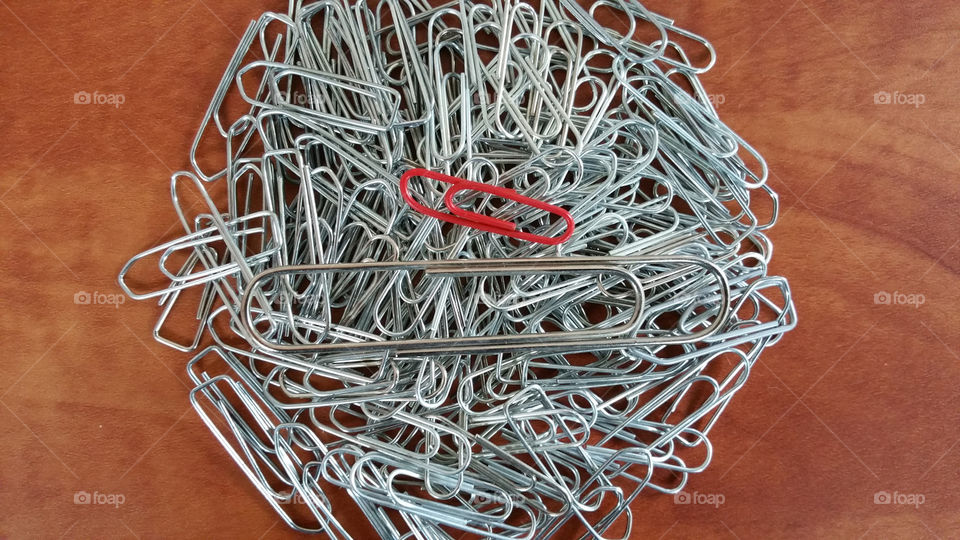 Paperclips detail