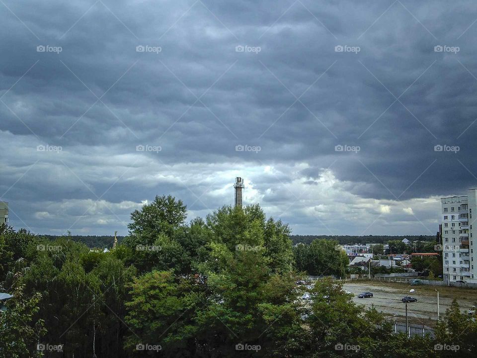 Storm clouds