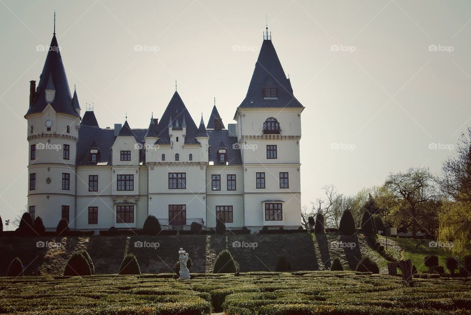 Hungary, Tiszadob chateau