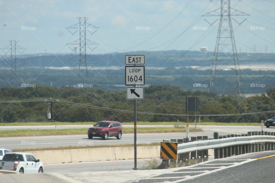 Highway in San Antonio Texas