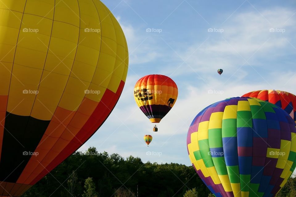 Up, up and away.... In my beautiful, my beautiful balloon 