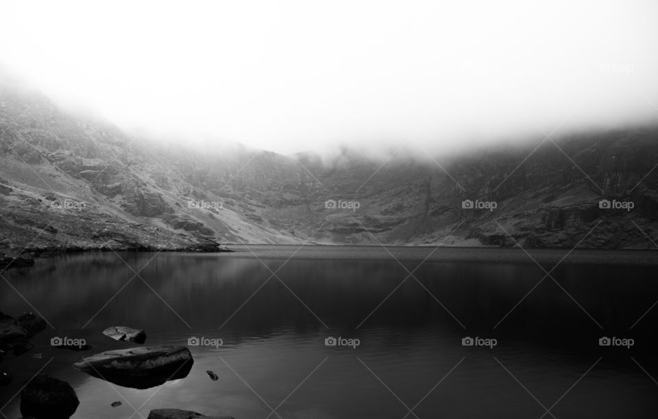 Landscape, Water, Fog, Lake, River