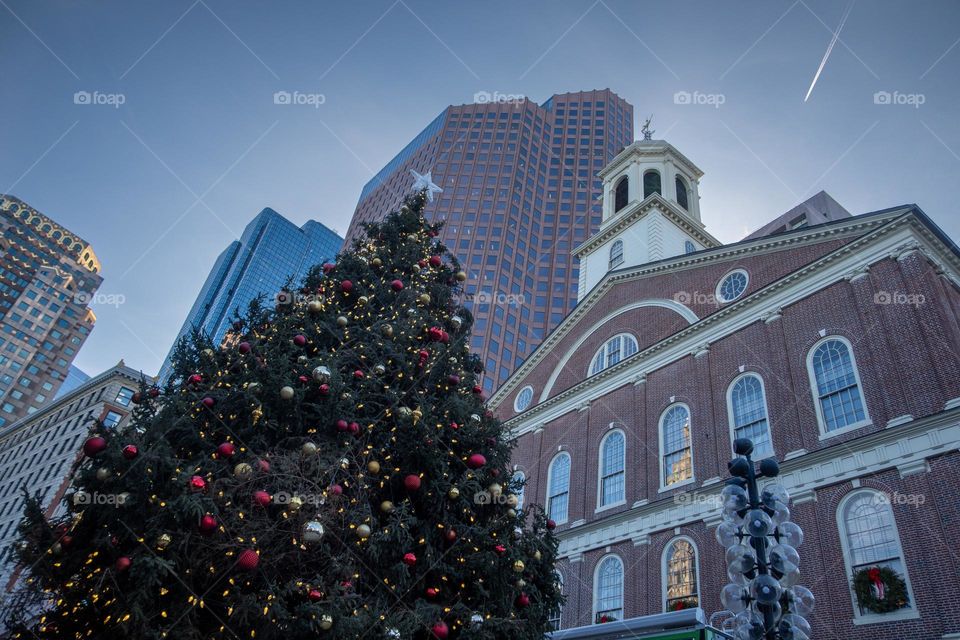 Boston stroll on a winter day