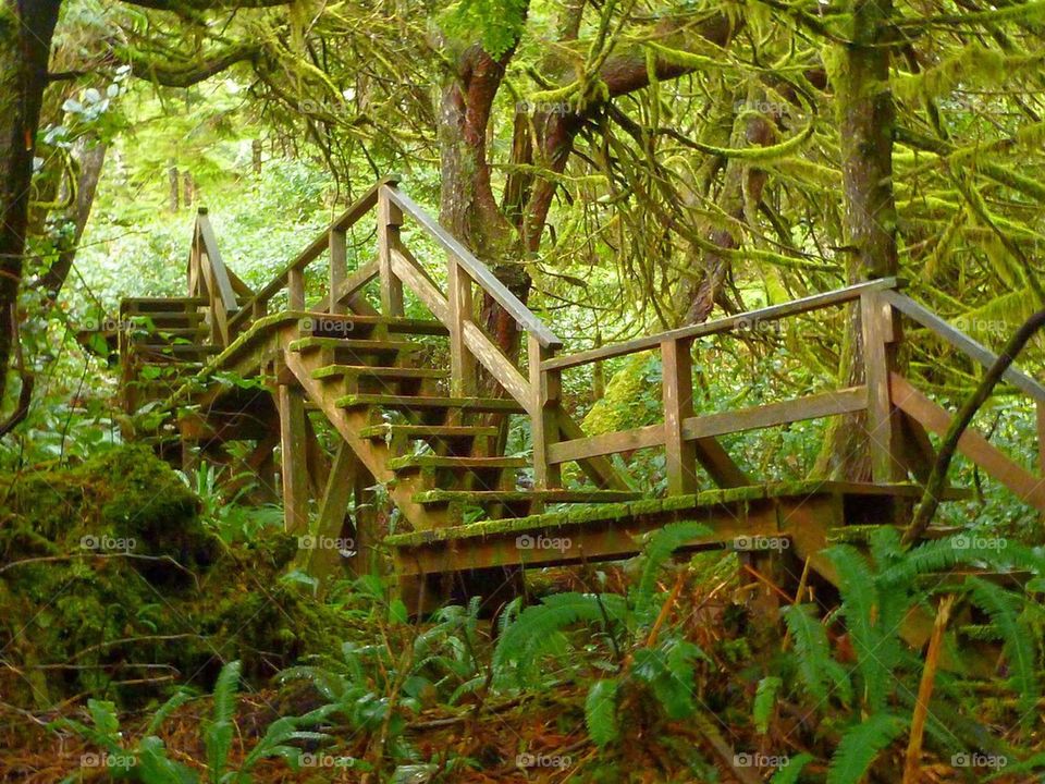 Stairs leading to South Beach