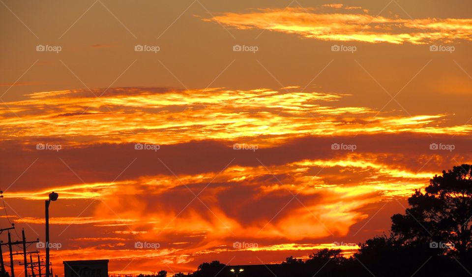 Sunset in Texas