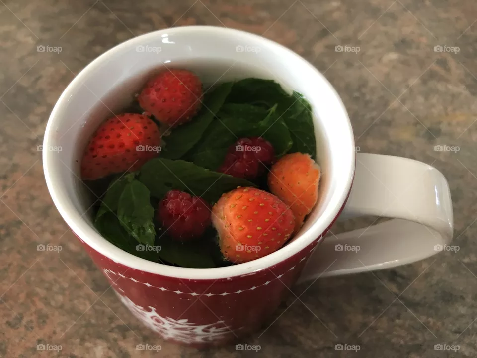Mint tea