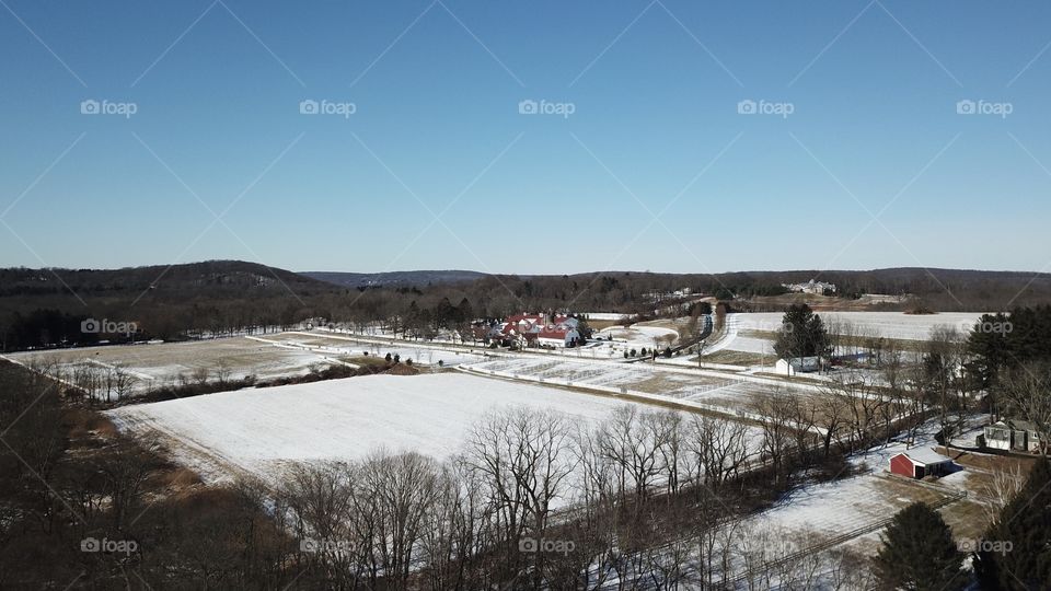 Horse Farm from above