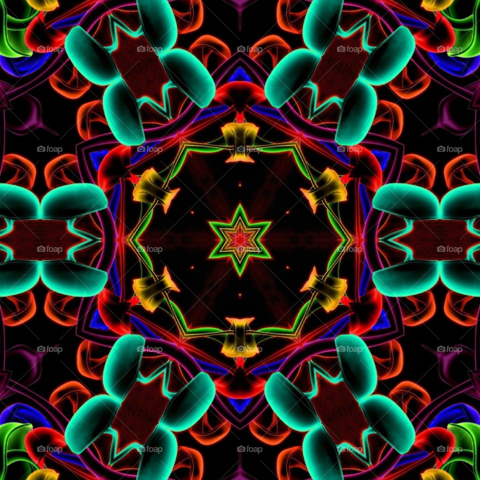 psychedelic kaleidoscope