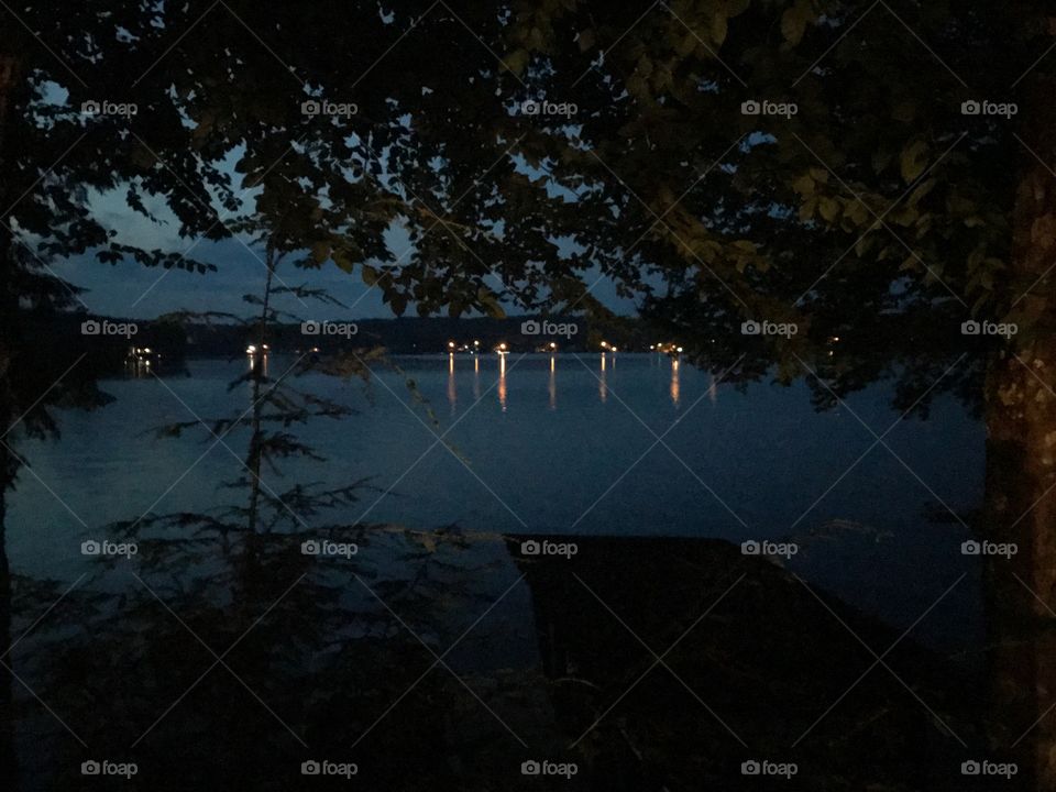 Evening on Cranberry Lake, NY