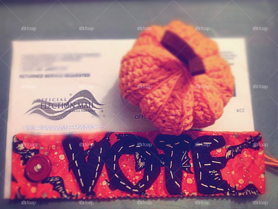 vote, pumpkin