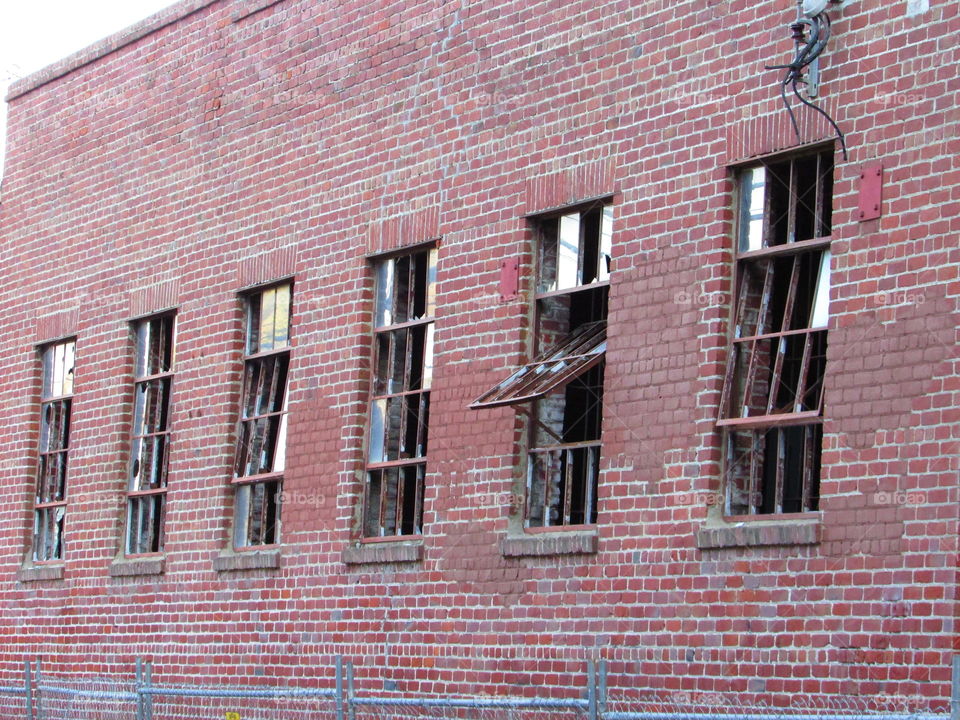 Brick, Architecture, Building, Window, House