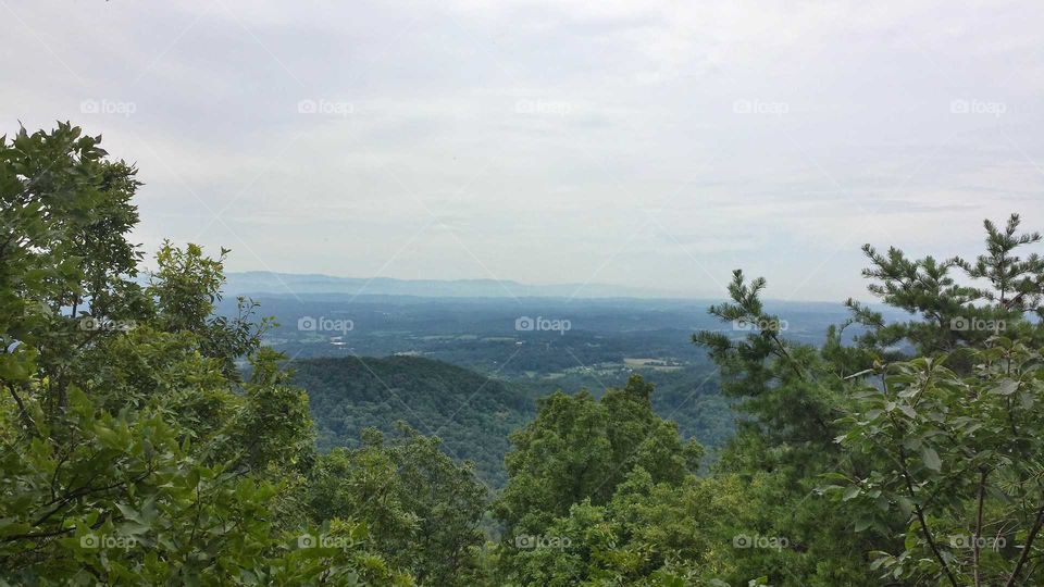 View from House Mountain,Tennessee